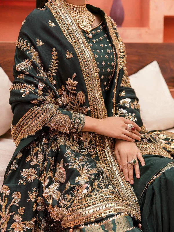 Gulaal | Wedding Formals | GL-WS-22V1-33 (SHIRT AND GHARARA) - Aqsa Fabrics