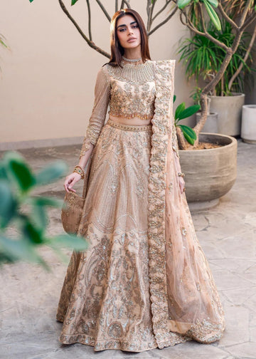 Waqas Shah | Amariage Luxury Formals | Golden Patel - Aqsa Fabrics
