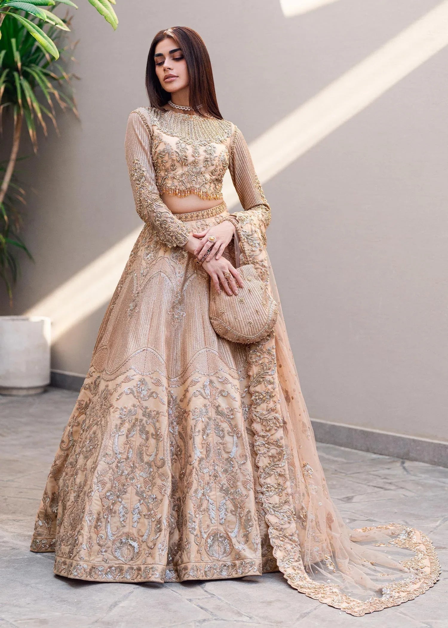 Waqas Shah | Amariage Luxury Formals | Golden Patel - Aqsa Fabrics