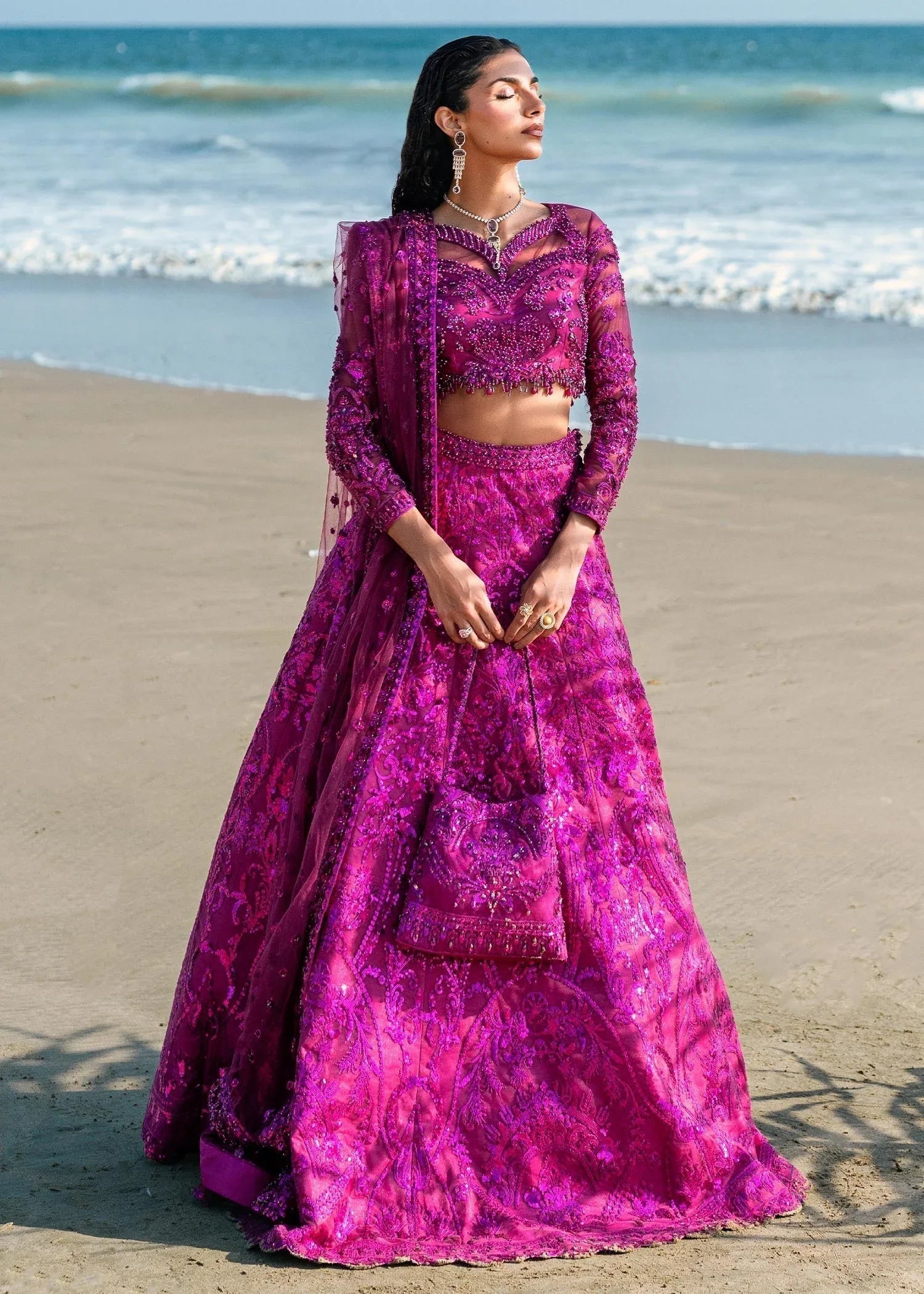 Waqas Shah | Amariage Luxury Formals | Lyric - Aqsa Fabrics