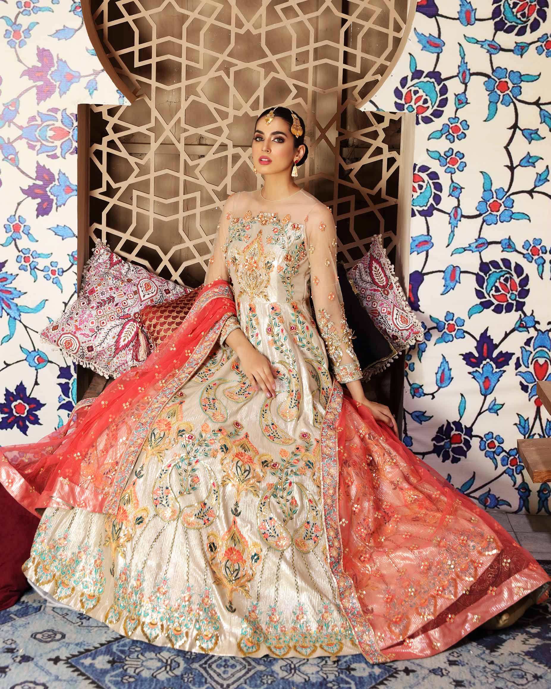 Waqas Shah | Ishq Naama | FLORA - Aqsa Fabrics