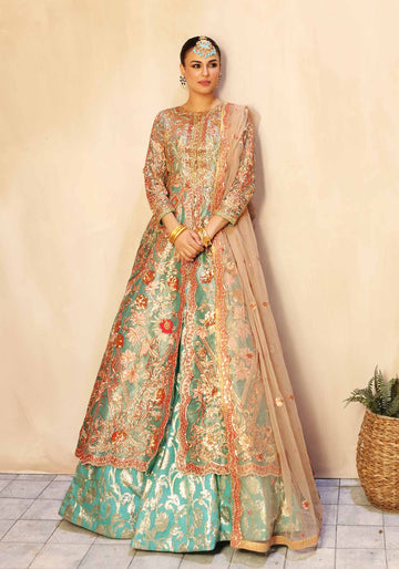 Waqas Shah | Ishq Naama | MARIGOLD - Aqsa Fabrics