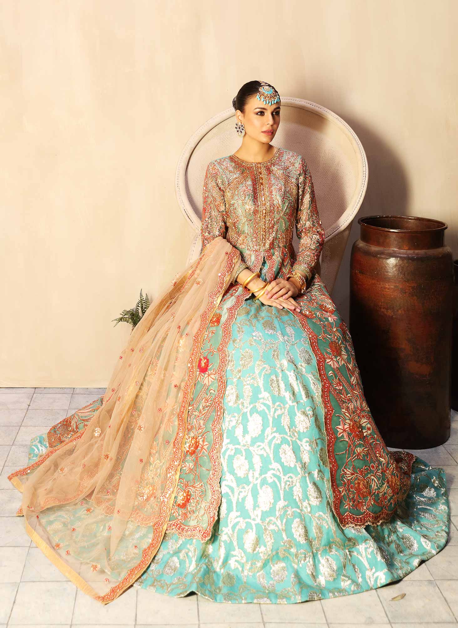 Waqas Shah | Ishq Naama | MARIGOLD - Aqsa Fabrics
