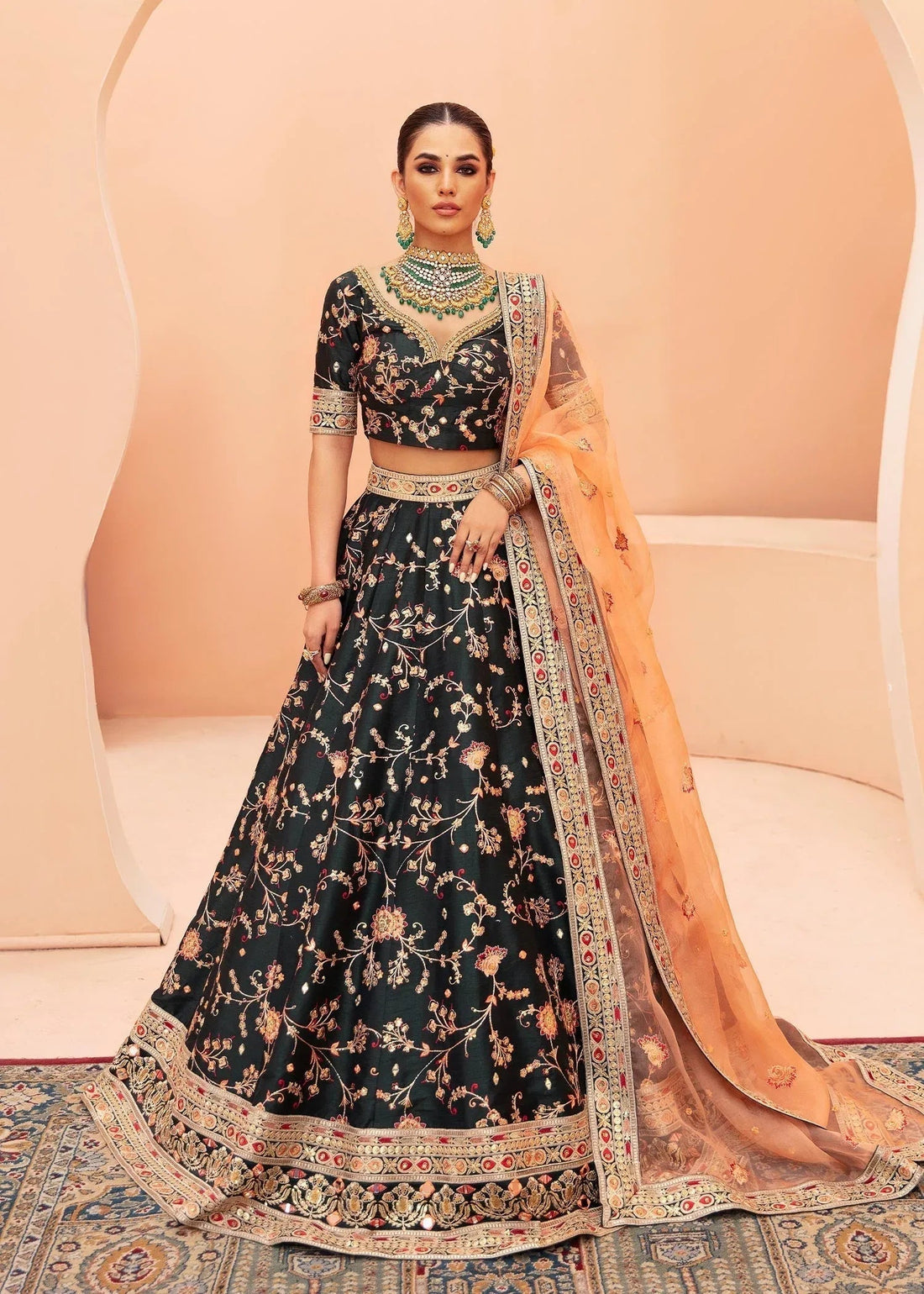 Waqas Shah | Madhubala | SHAH BANO - Aqsa Fabrics