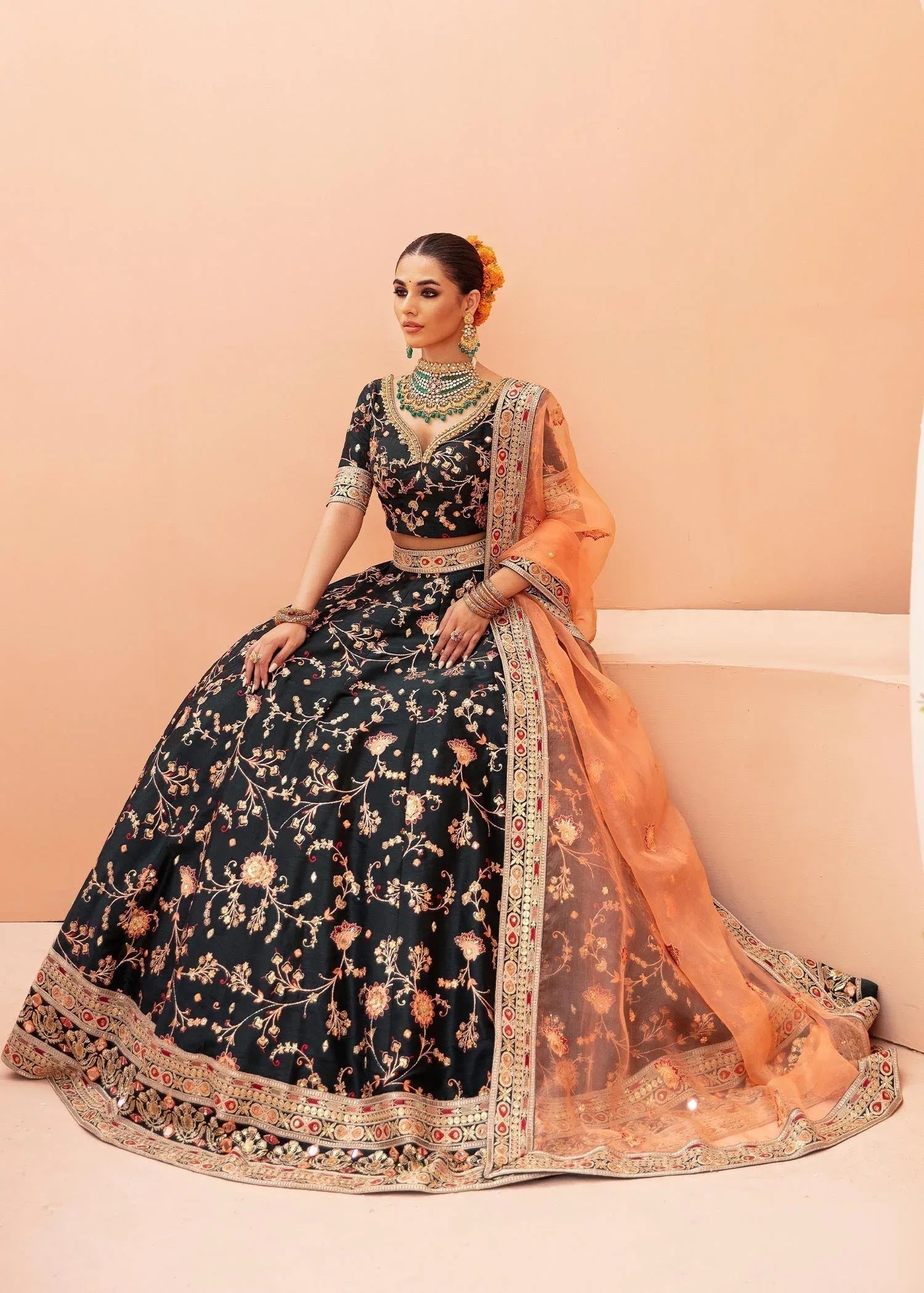 Waqas Shah | Madhubala | SHAH BANO - Aqsa Fabrics