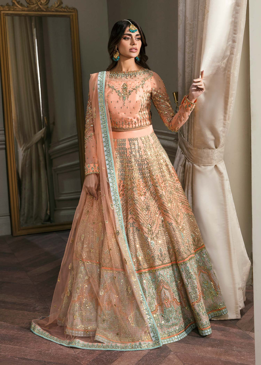 Waqas Shah | Malika - E - Elizabeth | ARTISTRY ROSE - Aqsa Fabrics