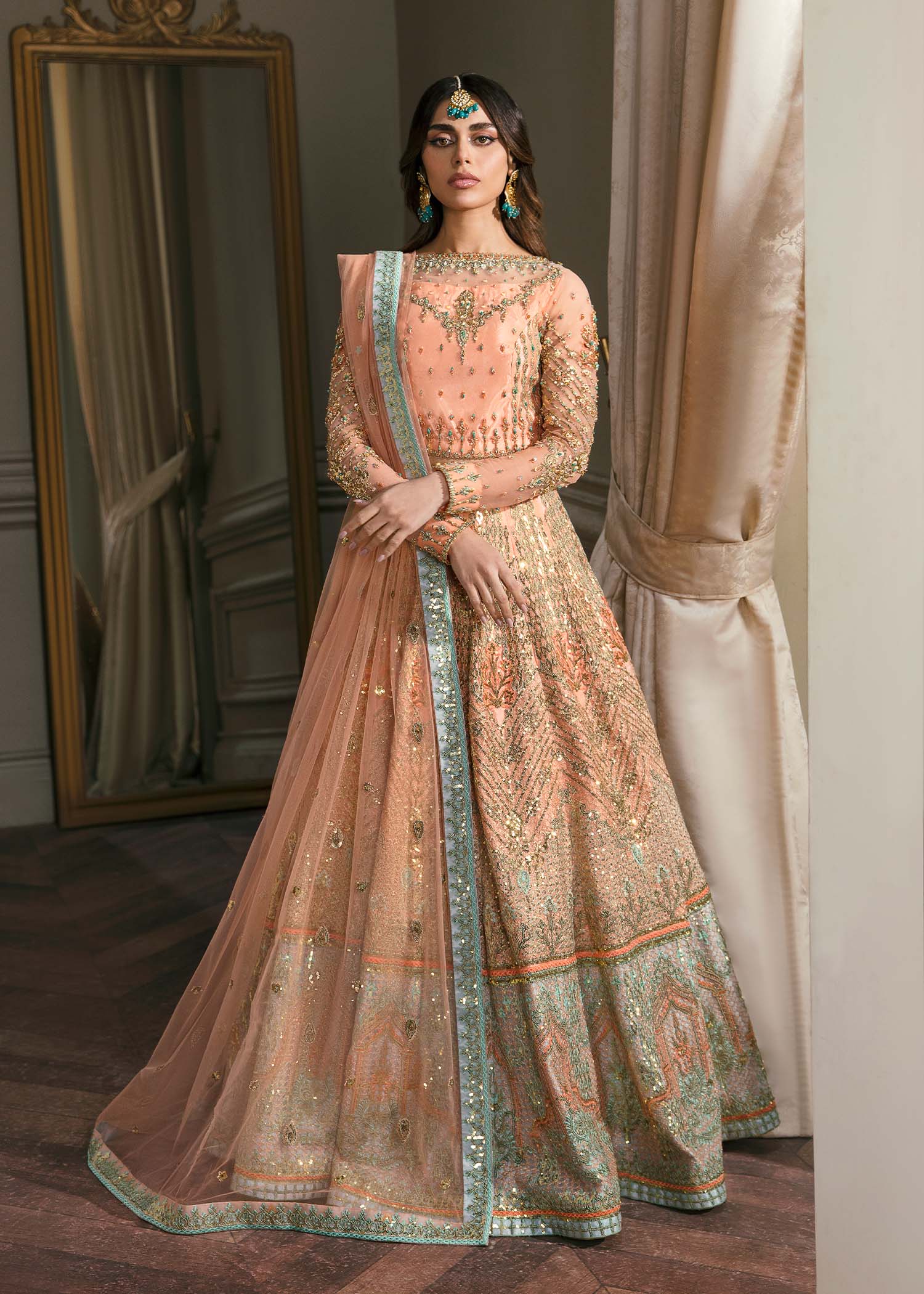 Waqas Shah | Malika - E - Elizabeth | ARTISTRY ROSE - Aqsa Fabrics