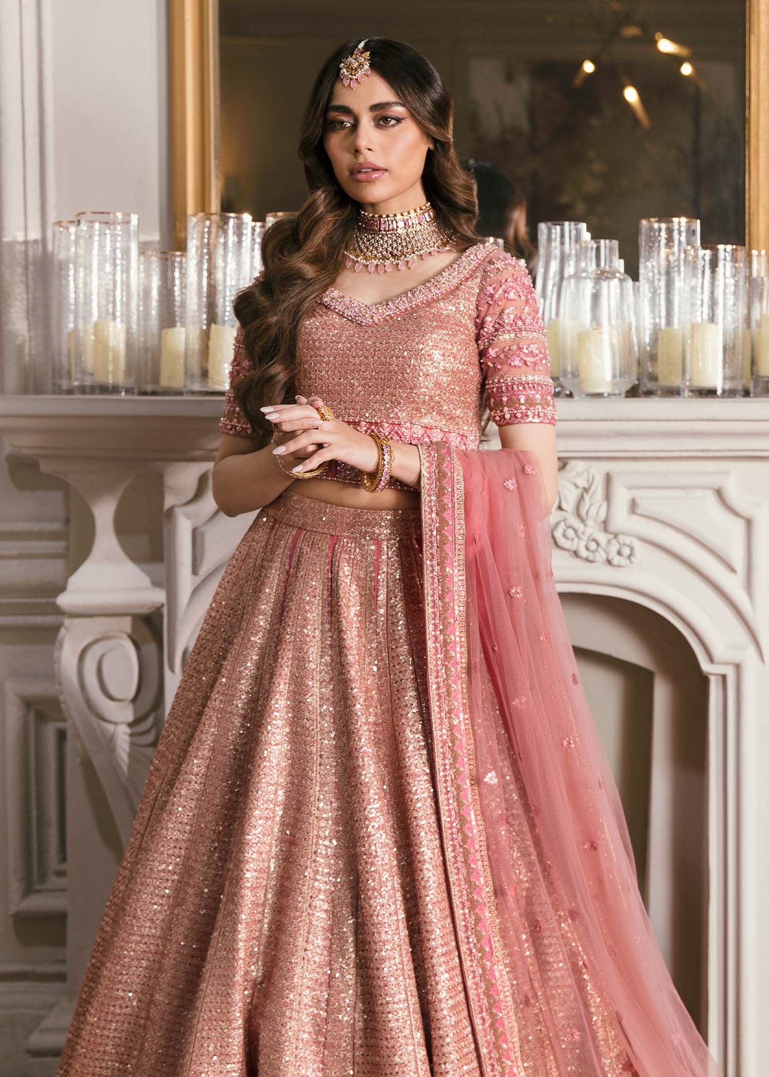 Waqas Shah | Malika - E - Elizabeth | PRIMROSE - Aqsa Fabrics