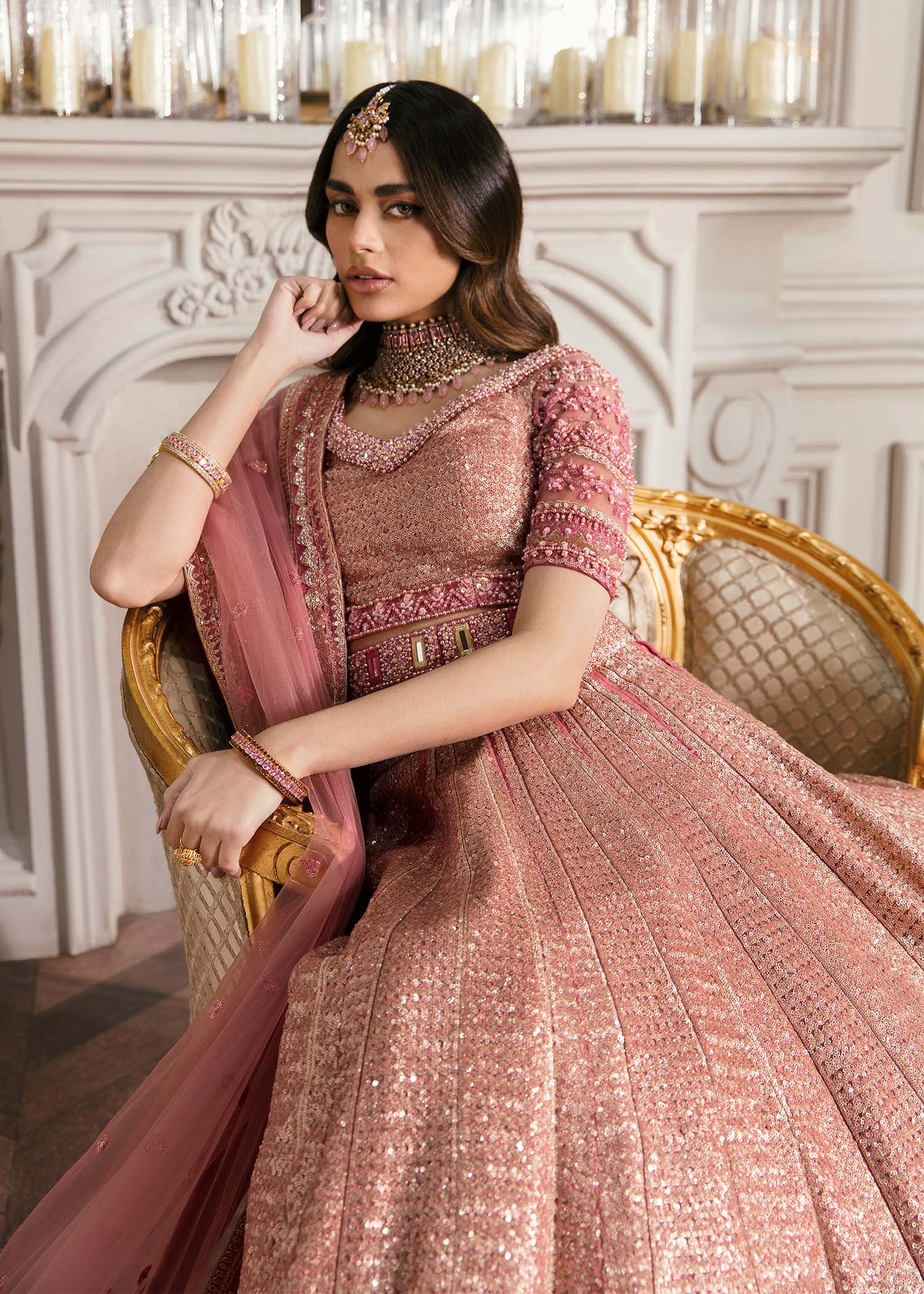 Waqas Shah | Malika - E - Elizabeth | PRIMROSE - Aqsa Fabrics