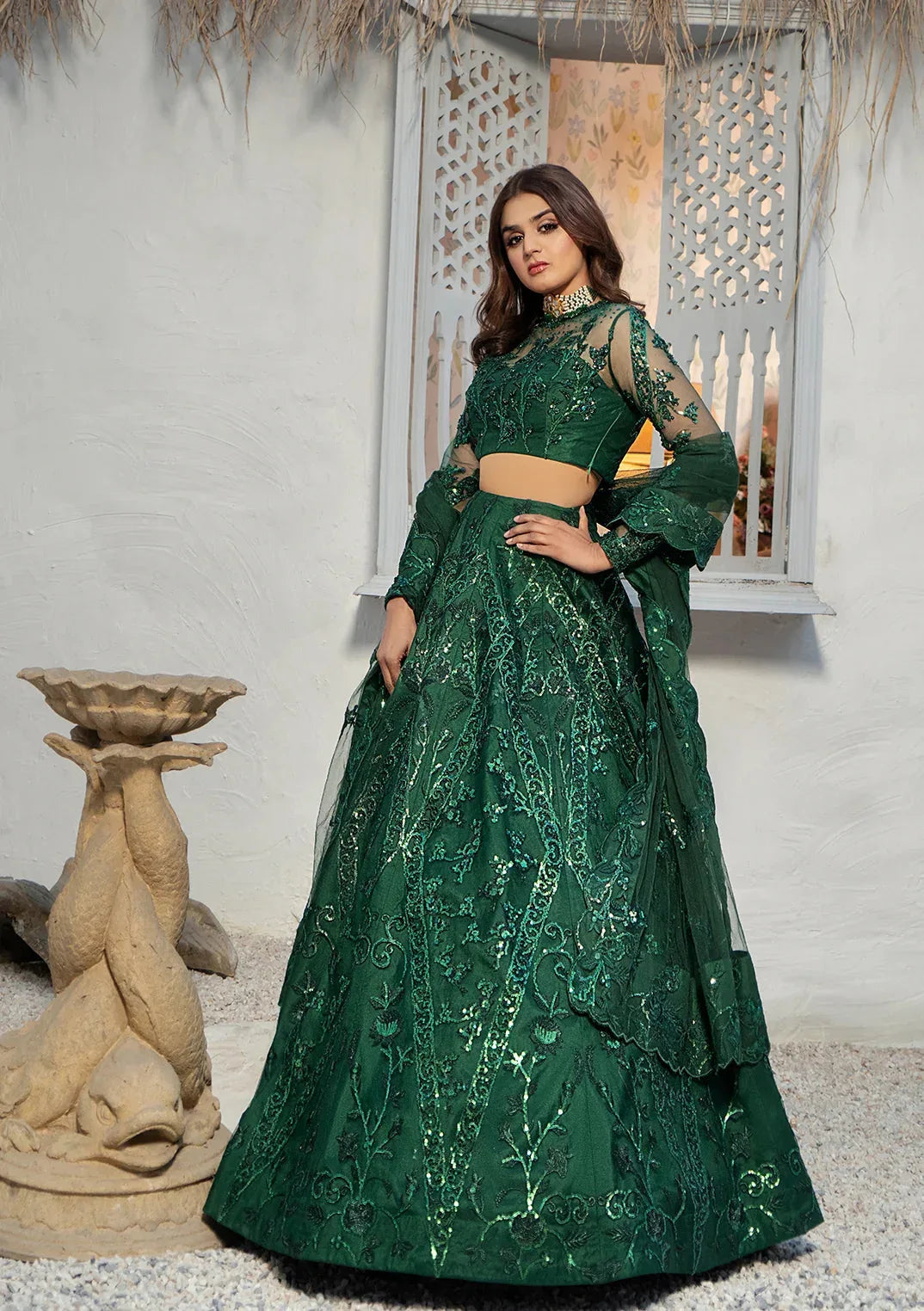 Waqas Shah | Malika E Jahan | Zannia - Aqsa Fabrics