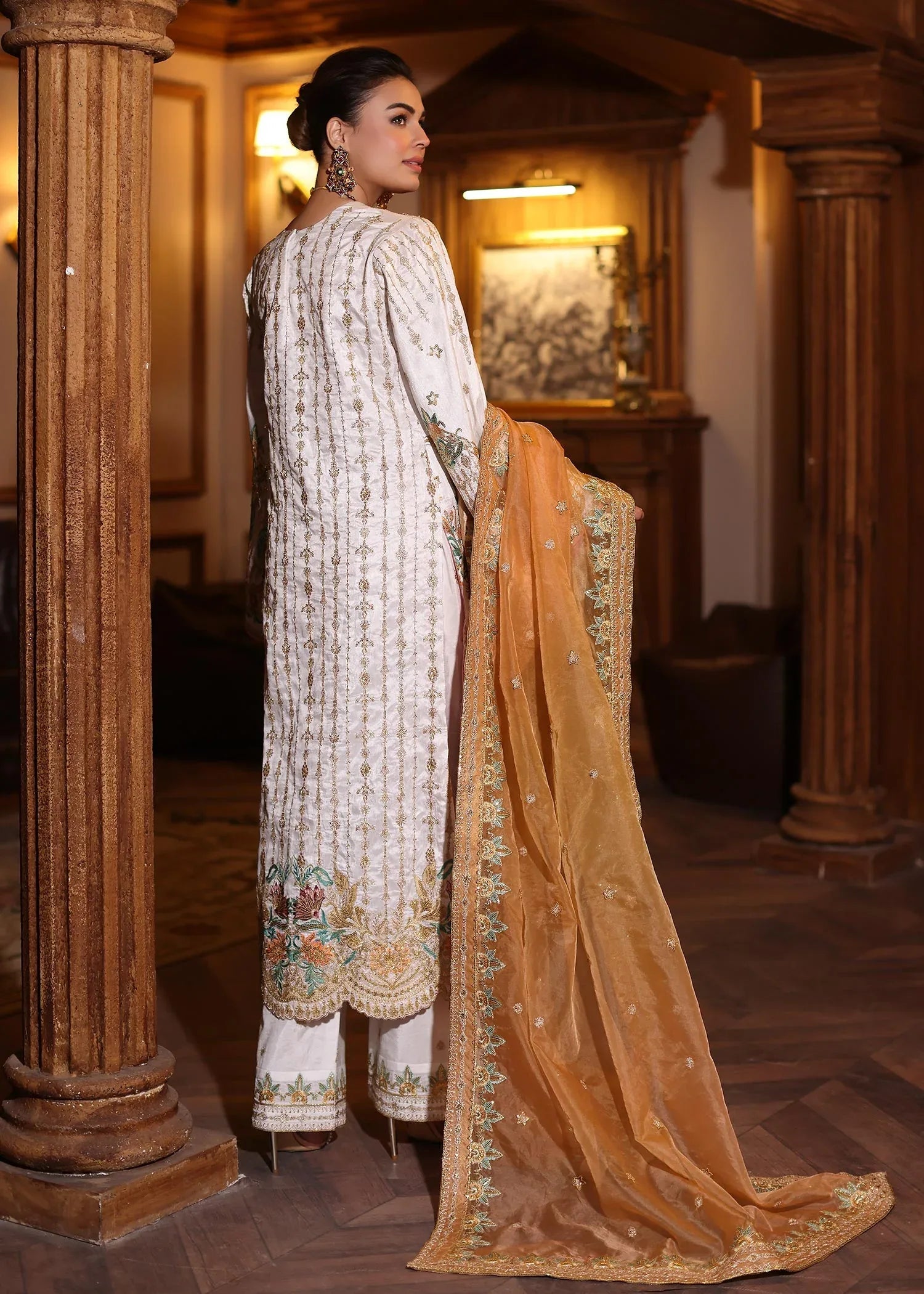 Waqas Shah | Meh-E-Nur | AMELIA - Aqsa Fabrics