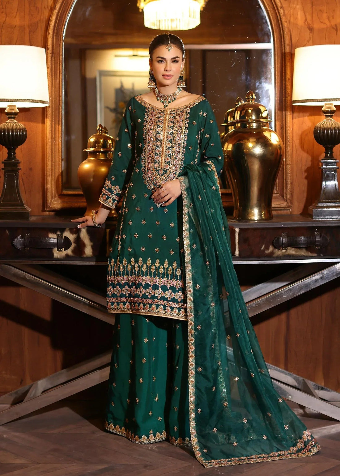 Waqas Shah | Meh-E-Nur | DAYLILLY - Aqsa Fabrics