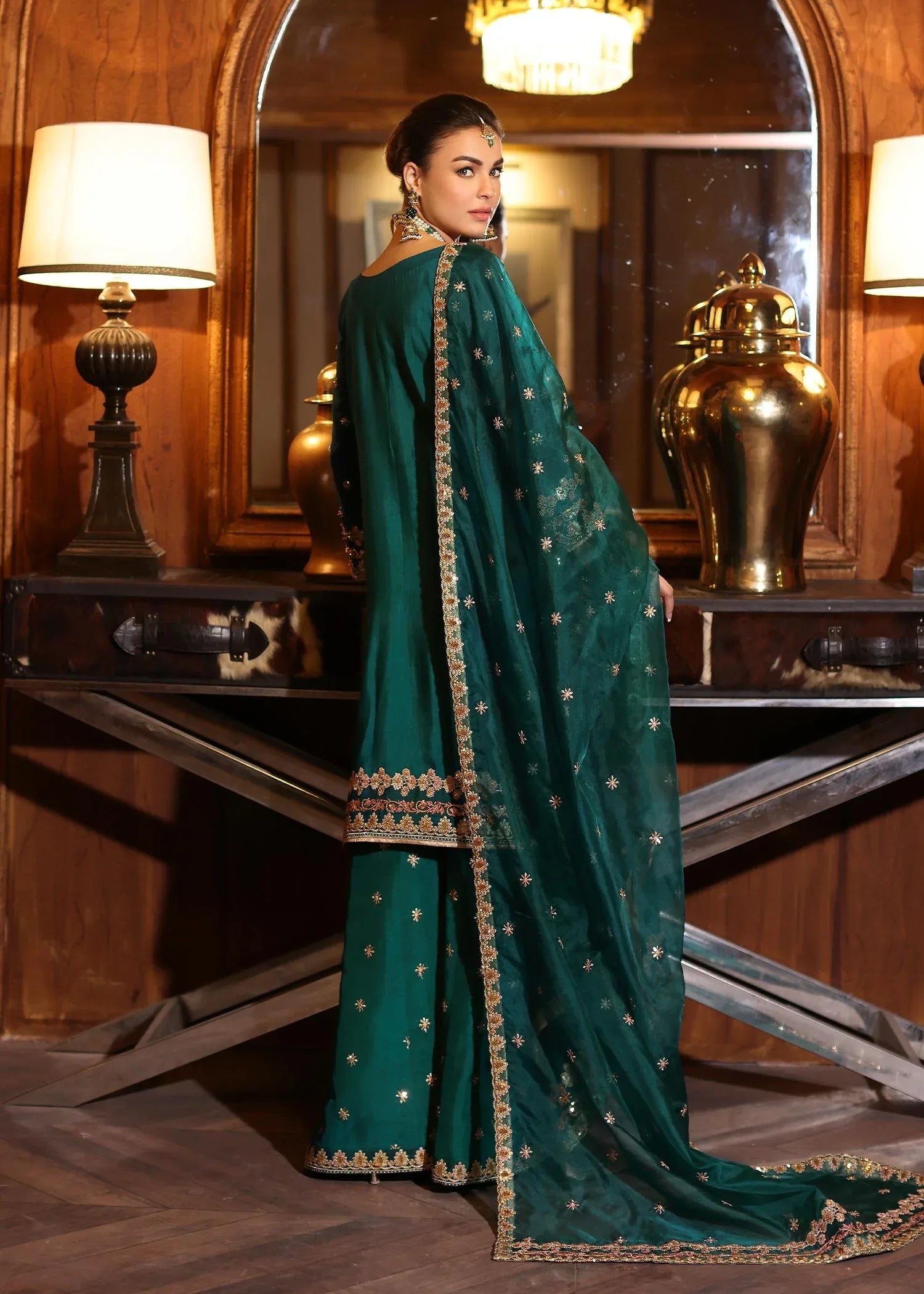 Waqas Shah | Meh-E-Nur | DAYLILLY - Aqsa Fabrics
