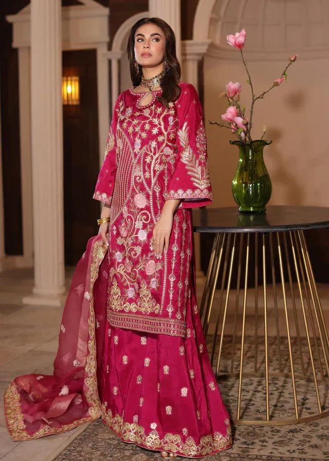 Waqas Shah | Meh-E-Nur | FREESIA - Aqsa Fabrics
