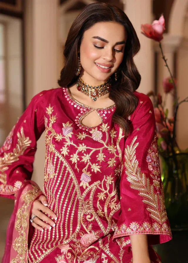 Waqas Shah | Meh-E-Nur | FREESIA - Aqsa Fabrics
