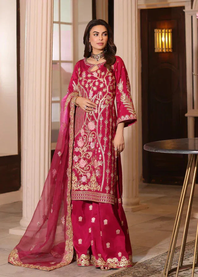 Waqas Shah | Meh-E-Nur | FREESIA - Aqsa Fabrics