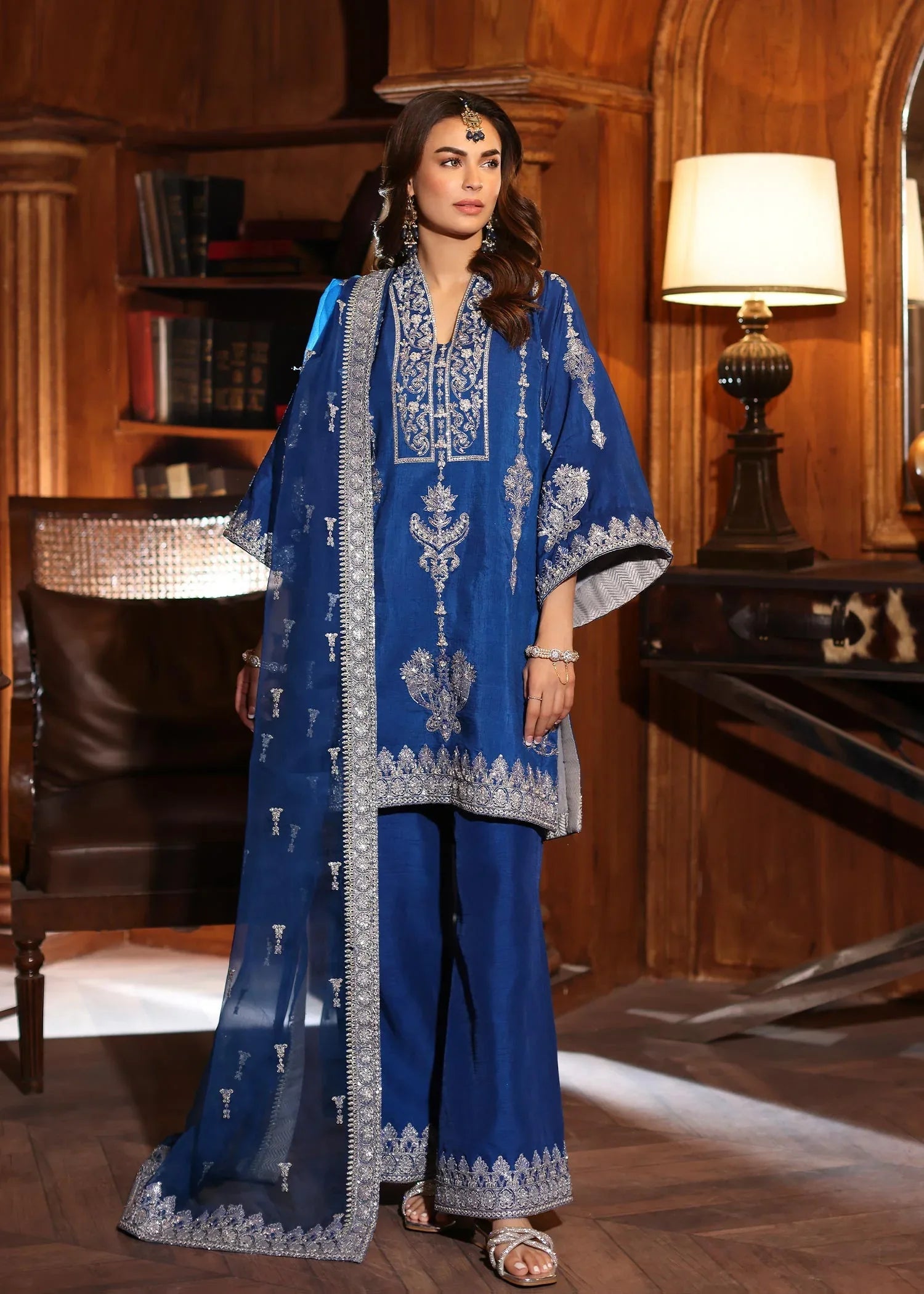 Waqas Shah | Meh-E-Nur | IRIS - Aqsa Fabrics