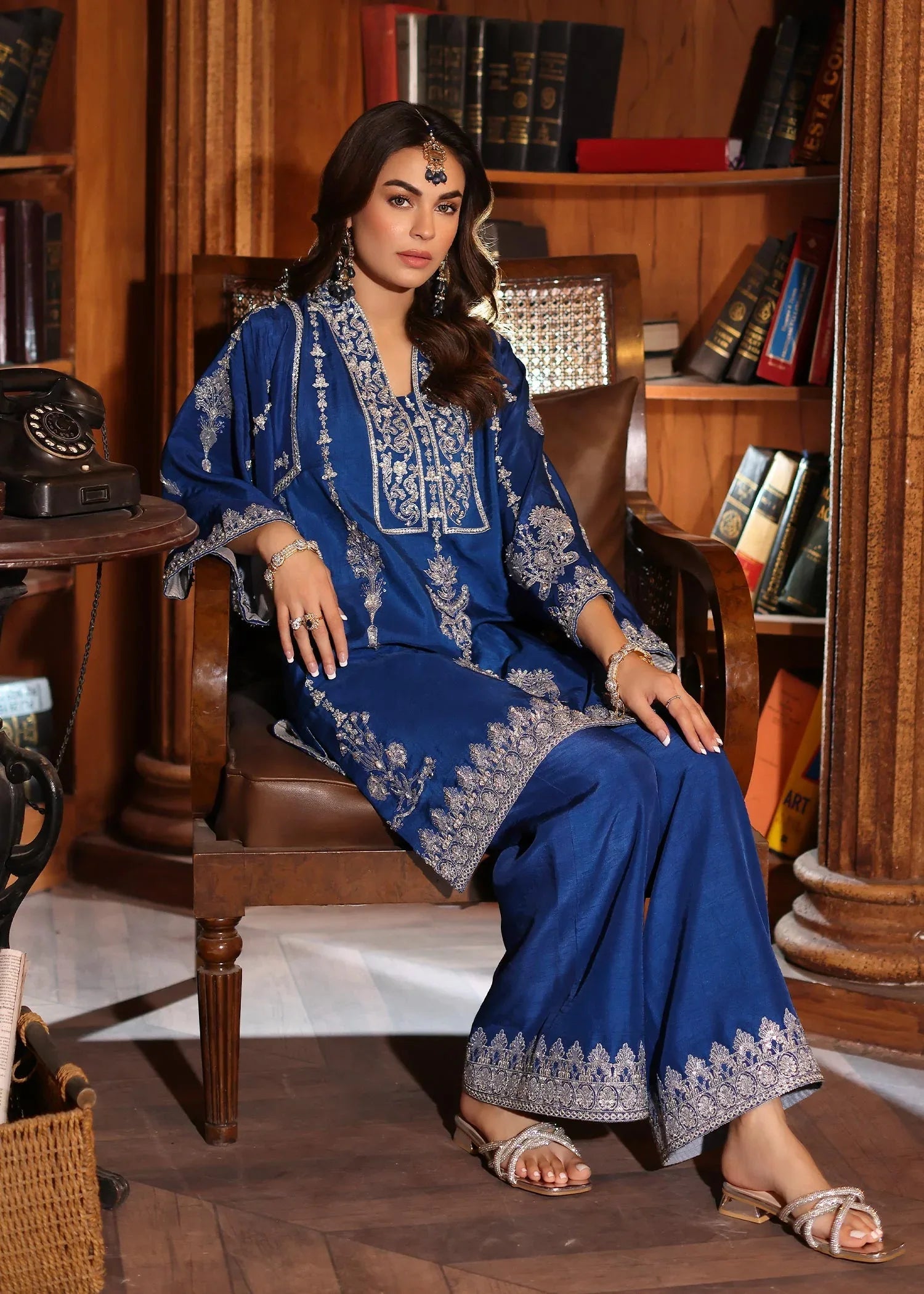 Waqas Shah | Meh-E-Nur | IRIS - Aqsa Fabrics