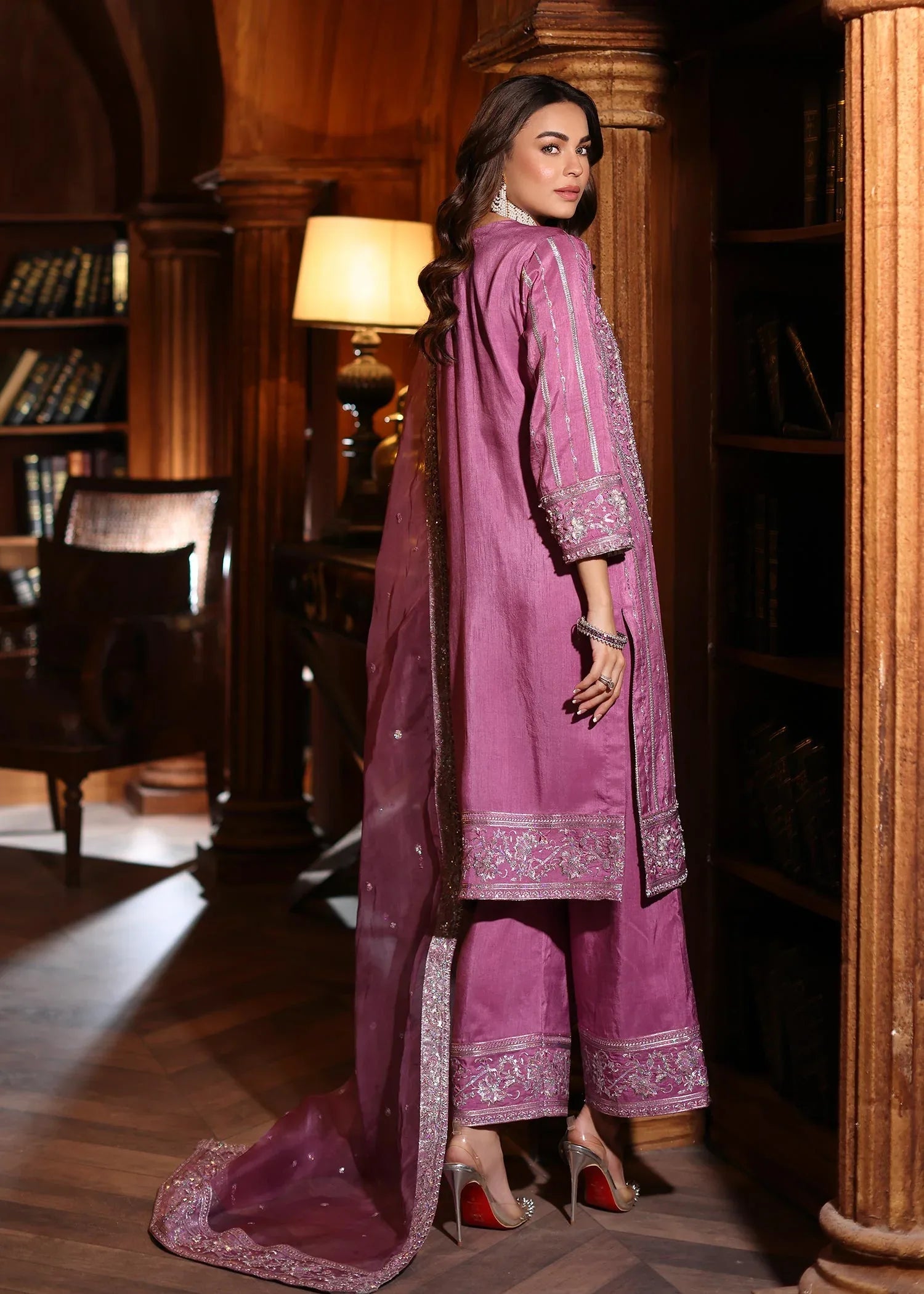 Waqas Shah | Meh-E-Nur | TULIP - Aqsa Fabrics