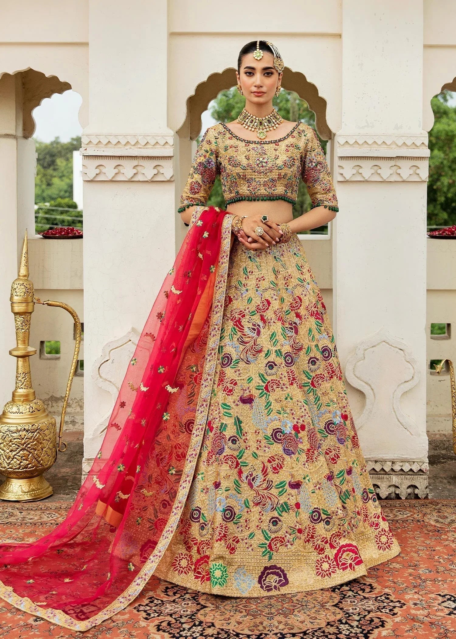 Waqas Shah | Taj Mahal | HUSNA BANO - Aqsa Fabrics