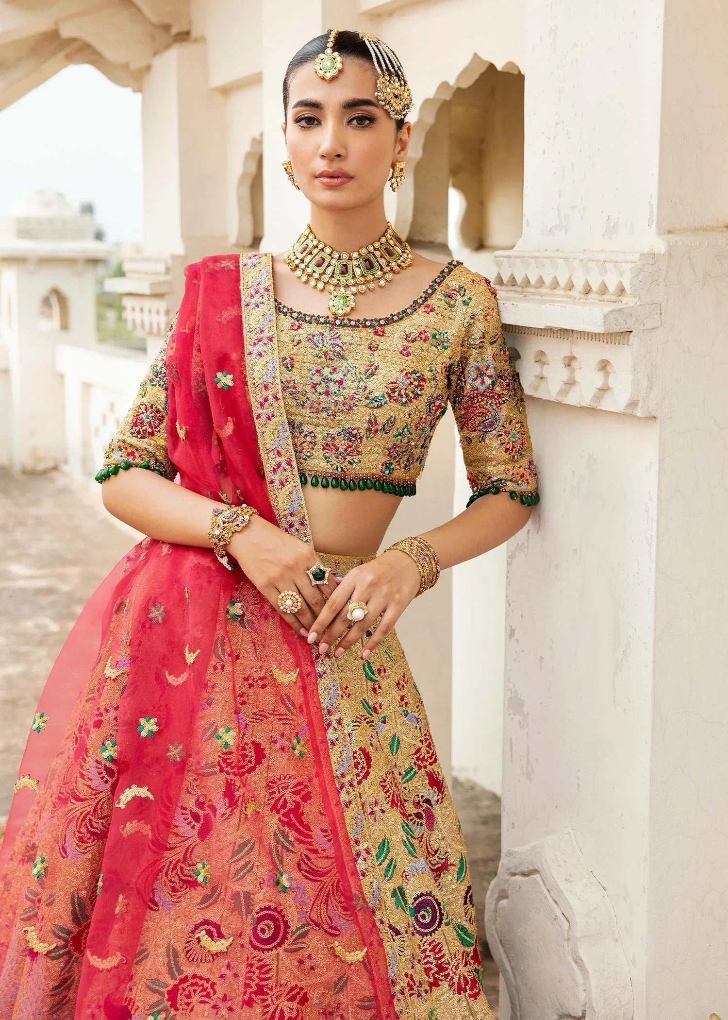 Waqas Shah | Taj Mahal | HUSNA BANO - Aqsa Fabrics