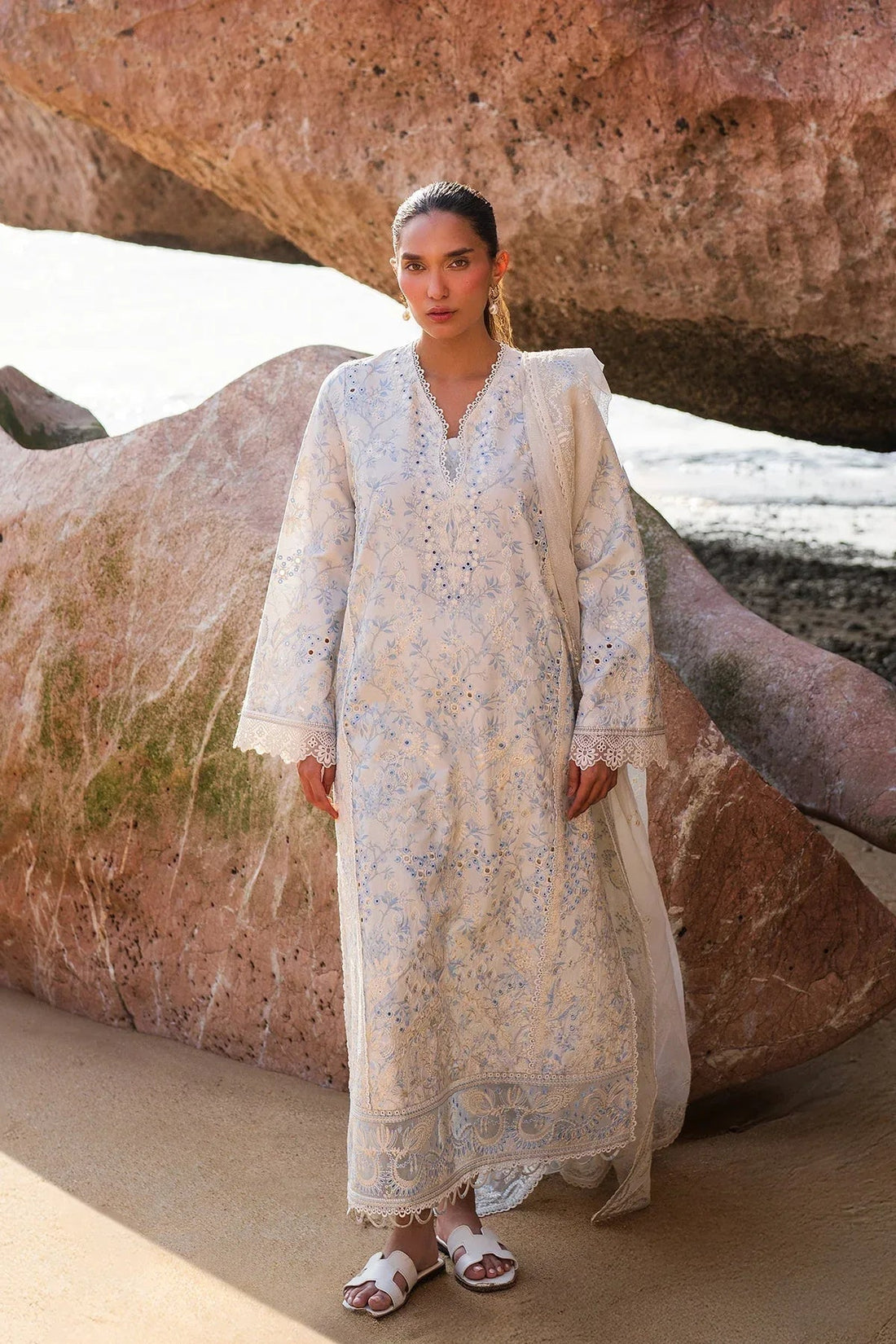 Afrozeh | Endless Summer | Nerida - Aqsa Fabrics