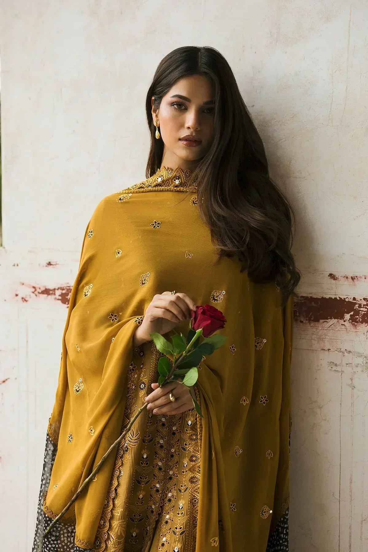 Afrozeh | Mulaqaat Lawn | Wafa - Aqsa Fabrics
