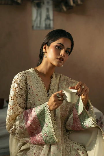 Afrozeh | Mulaqaat Lawn | Mohabbat - Aqsa Fabrics