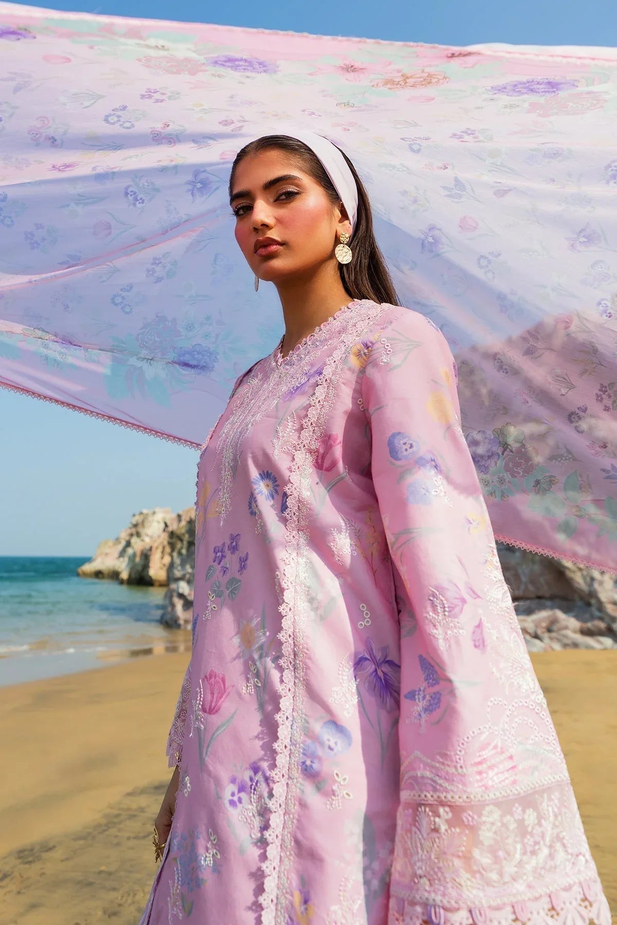 Afrozeh | Endless Summer | Gilded - Aqsa Fabrics
