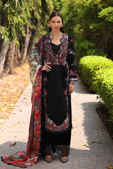 Afrozeh | Luxury Embroidered & Printed Lawn | Elva - Aqsa Fabrics