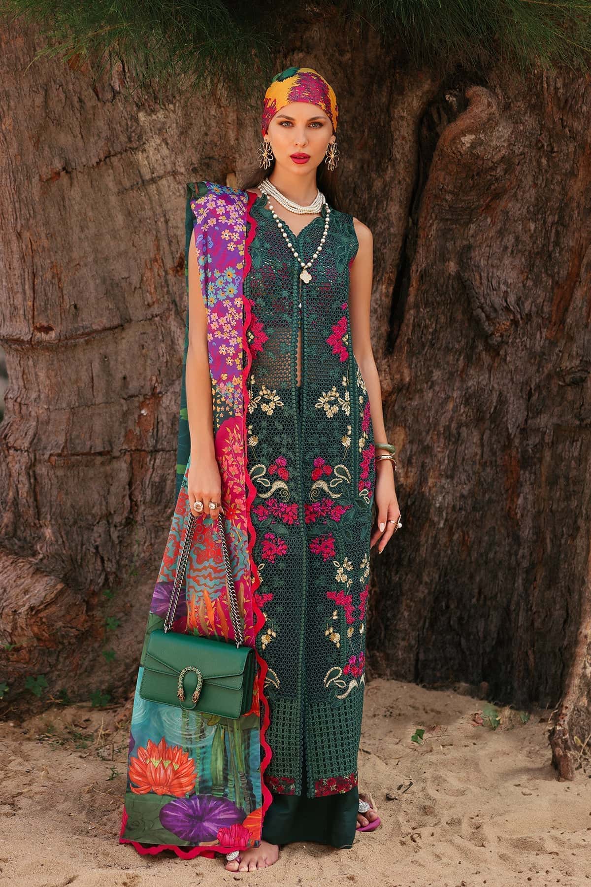 Afrozeh | Lawn 25 | Vermora - Aqsa Fabrics