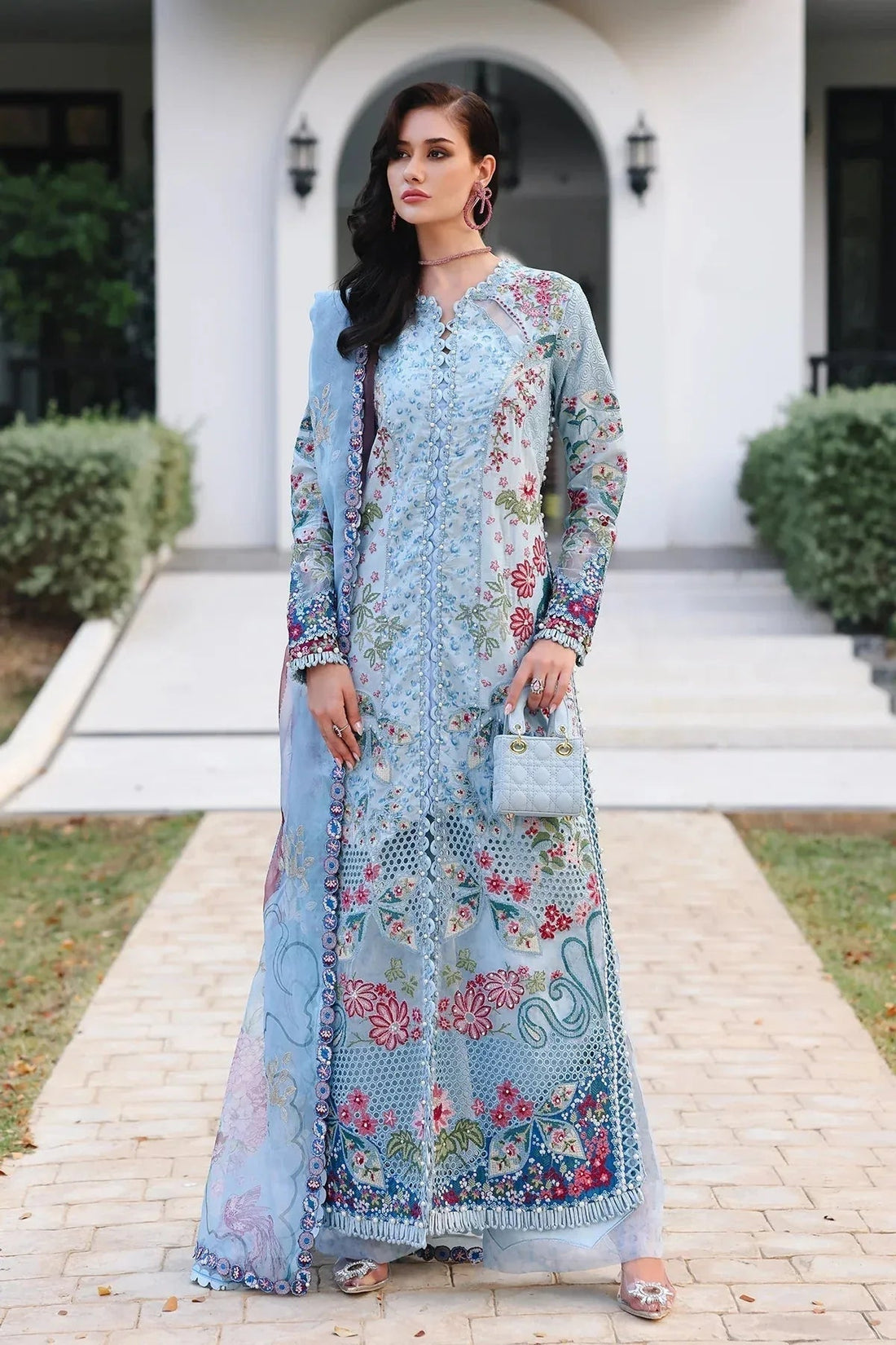 Afrozeh | Luxury Embroidered & Printed Lawn | Presta - Aqsa Fabrics