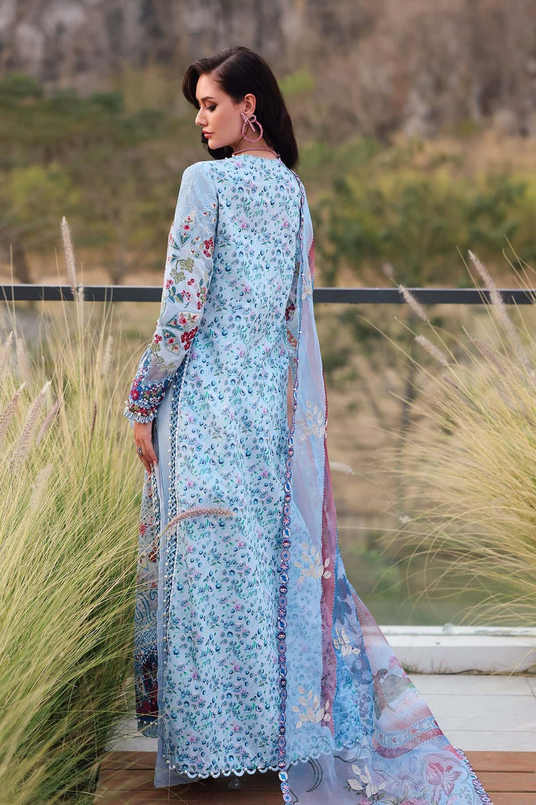 Afrozeh | Lawn 25 | Presta - Aqsa Fabrics
