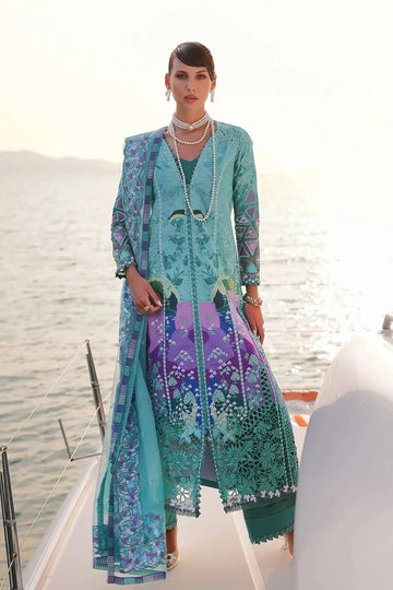 Afrozeh | Luxury Embroidered & Printed Lawn | Sovana - Aqsa Fabrics