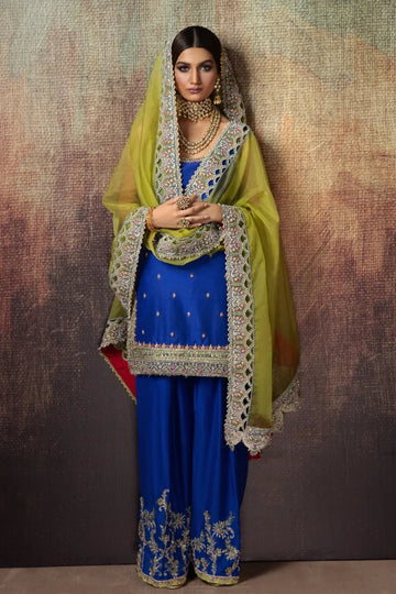 Erum Khan | Begham Jaan Bridal Formals | SABZPARI - Aqsa Fabrics