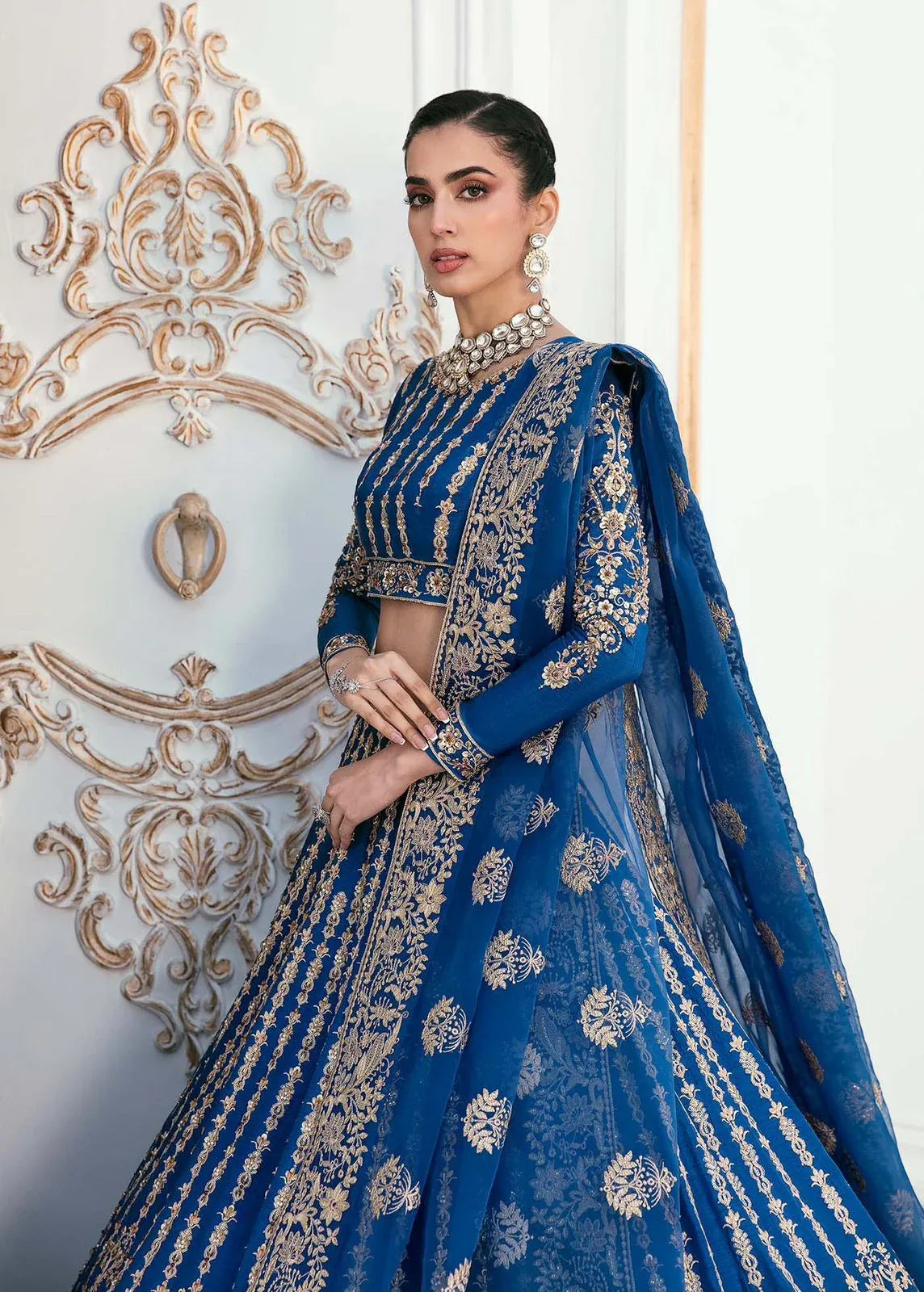 AKBAR ASLAM DYLA U-1452 FORMAL COLLECTION STITCHED - Aqsa Fabrics