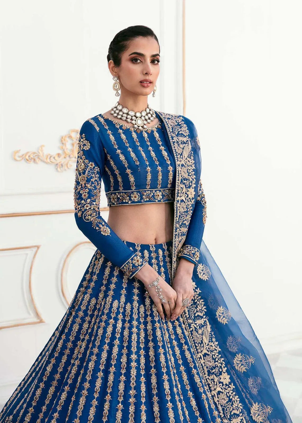 AKBAR ASLAM DYLA U-1452 FORMAL COLLECTION STITCHED - Aqsa Fabrics