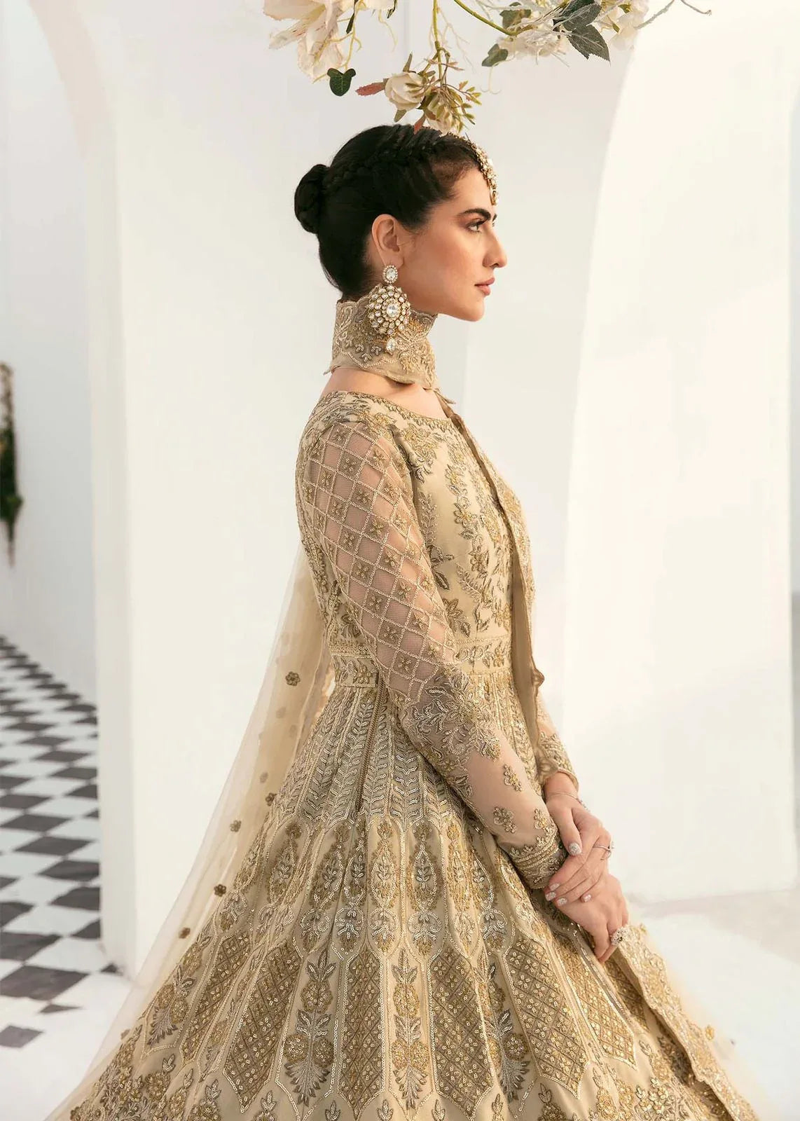 AKBAR ASLAM SILVEEN U-1451 FORMAL COLLECTION STITCHED - Aqsa Fabrics