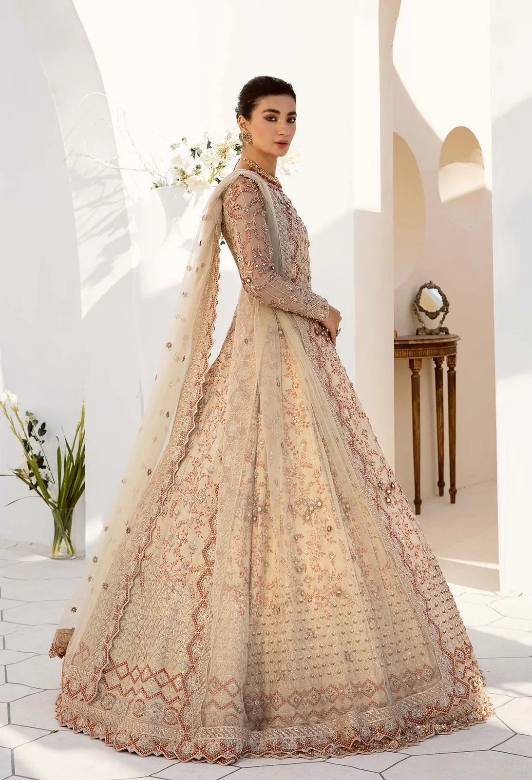 AKBAR ASLAM SELENE U-1463 FORMAL COLLECTION STITCHED - Aqsa Fabrics