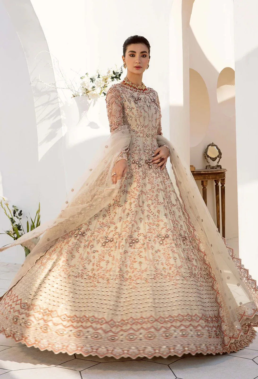 AKBAR ASLAM SELENE U-1463 FORMAL COLLECTION STITCHED - Aqsa Fabrics