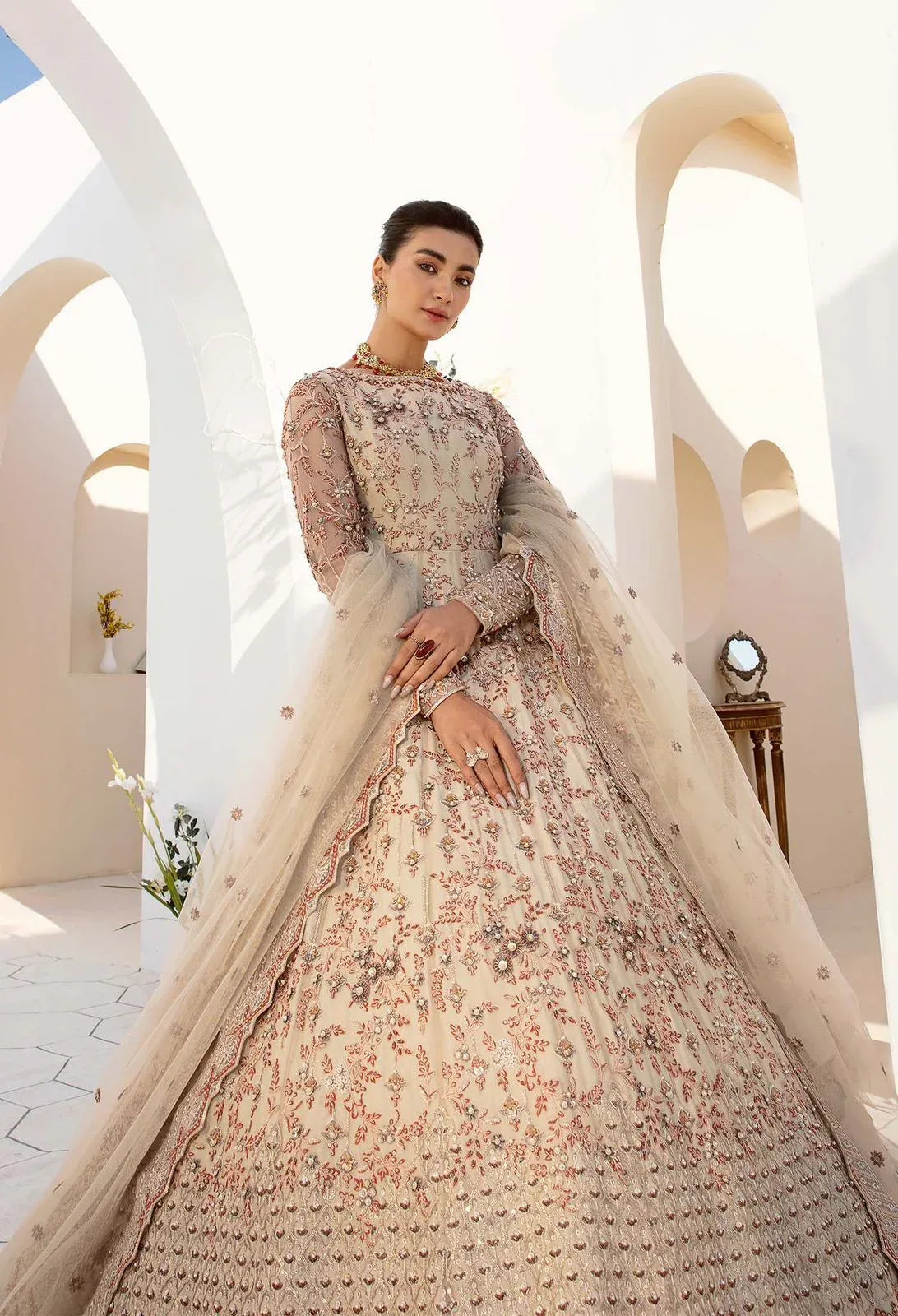 AKBAR ASLAM SELENE U-1463 FORMAL COLLECTION STITCHED - Aqsa Fabrics