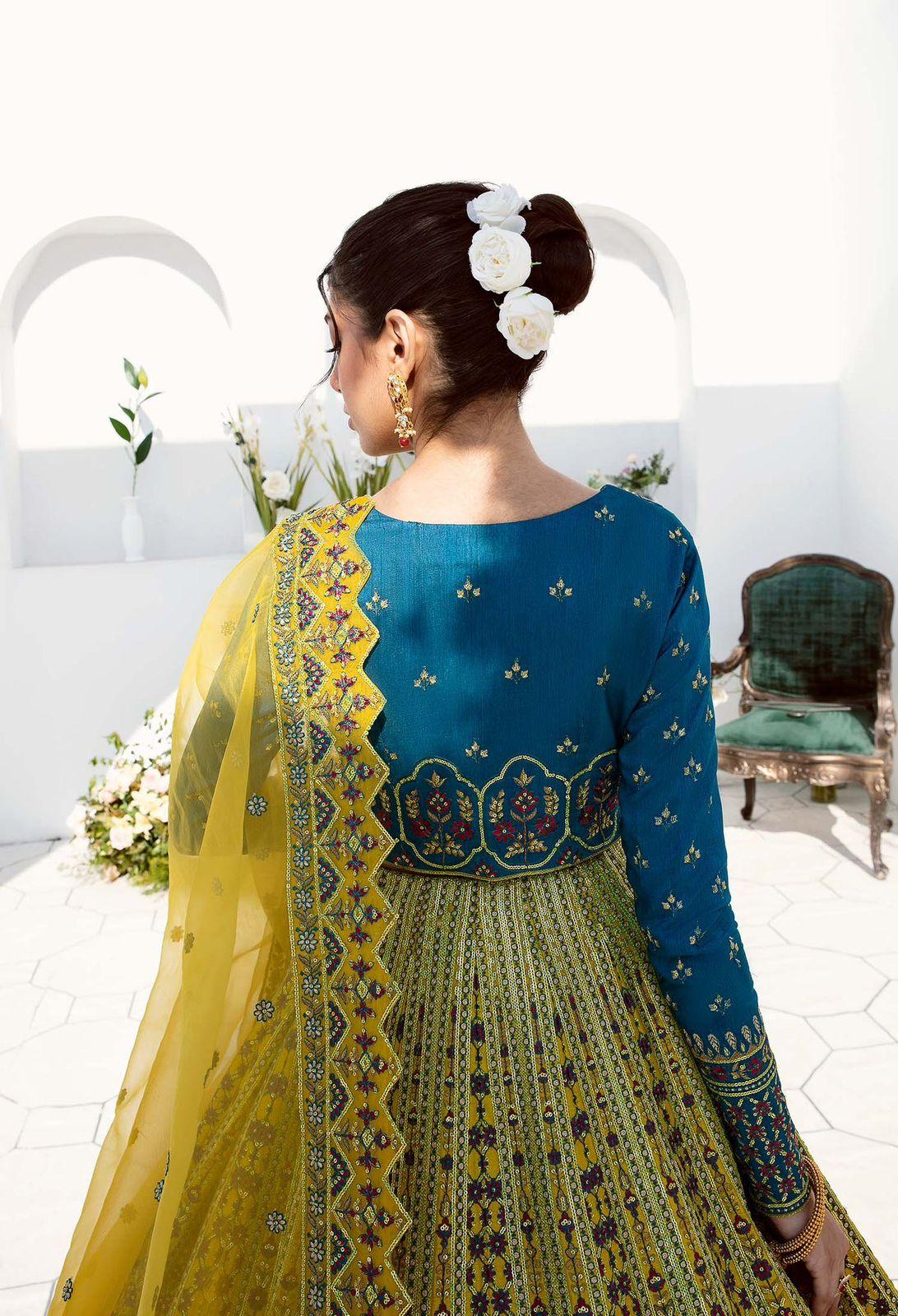 AKBAR ASLAM LITA U-1466 FORMAL COLLECTION STITCHED - Aqsa Fabrics