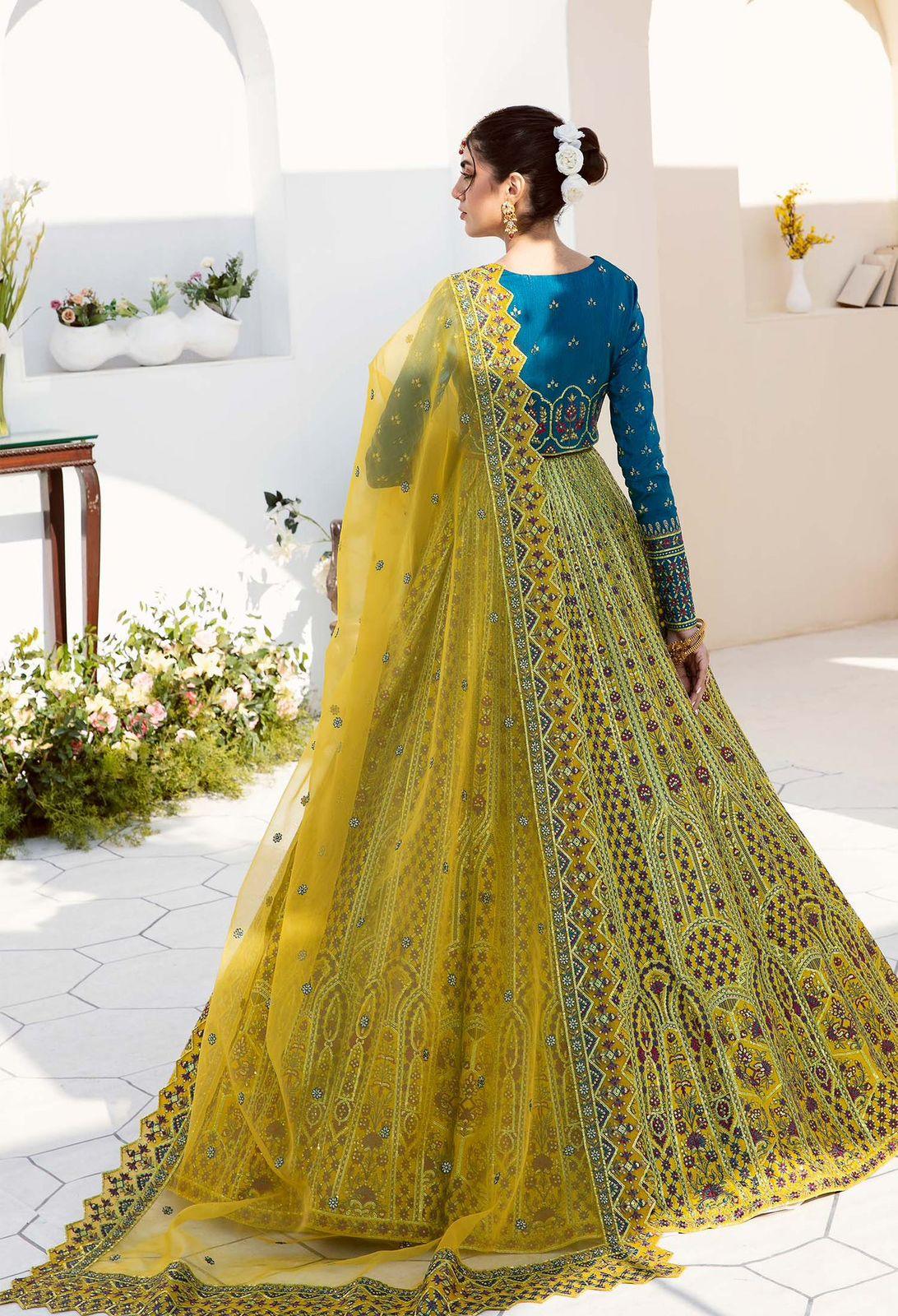 AKBAR ASLAM LITA U-1466 FORMAL COLLECTION STITCHED - Aqsa Fabrics