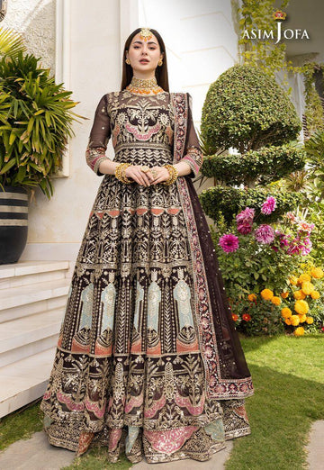 ASIM JOFA LUXUR PRET AJHJ-16 STITCHED - Aqsa Fabrics