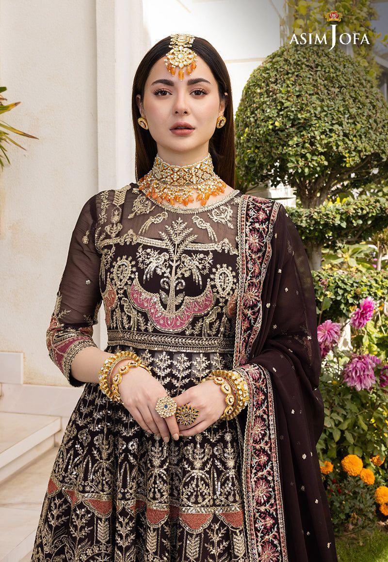 ASIM JOFA LUXUR PRET AJHJ-16 STITCHED - Aqsa Fabrics