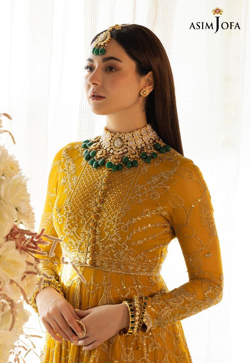 ASIM JOFA LUXUR PRET AJHJ-18 STITCHED - Aqsa Fabrics