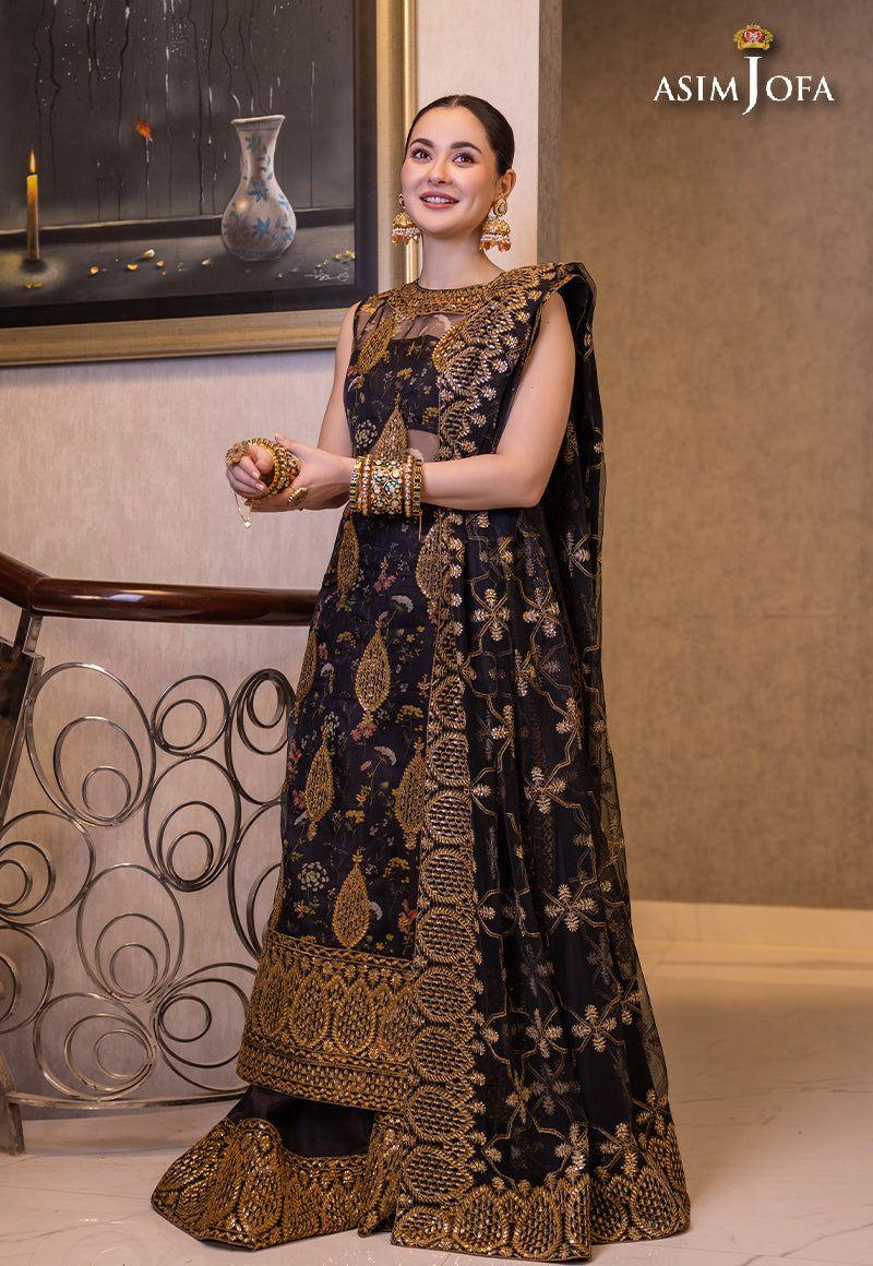 ASIM JOFA LUXUR PRET AJHJ-23 STITCHED - Aqsa Fabrics