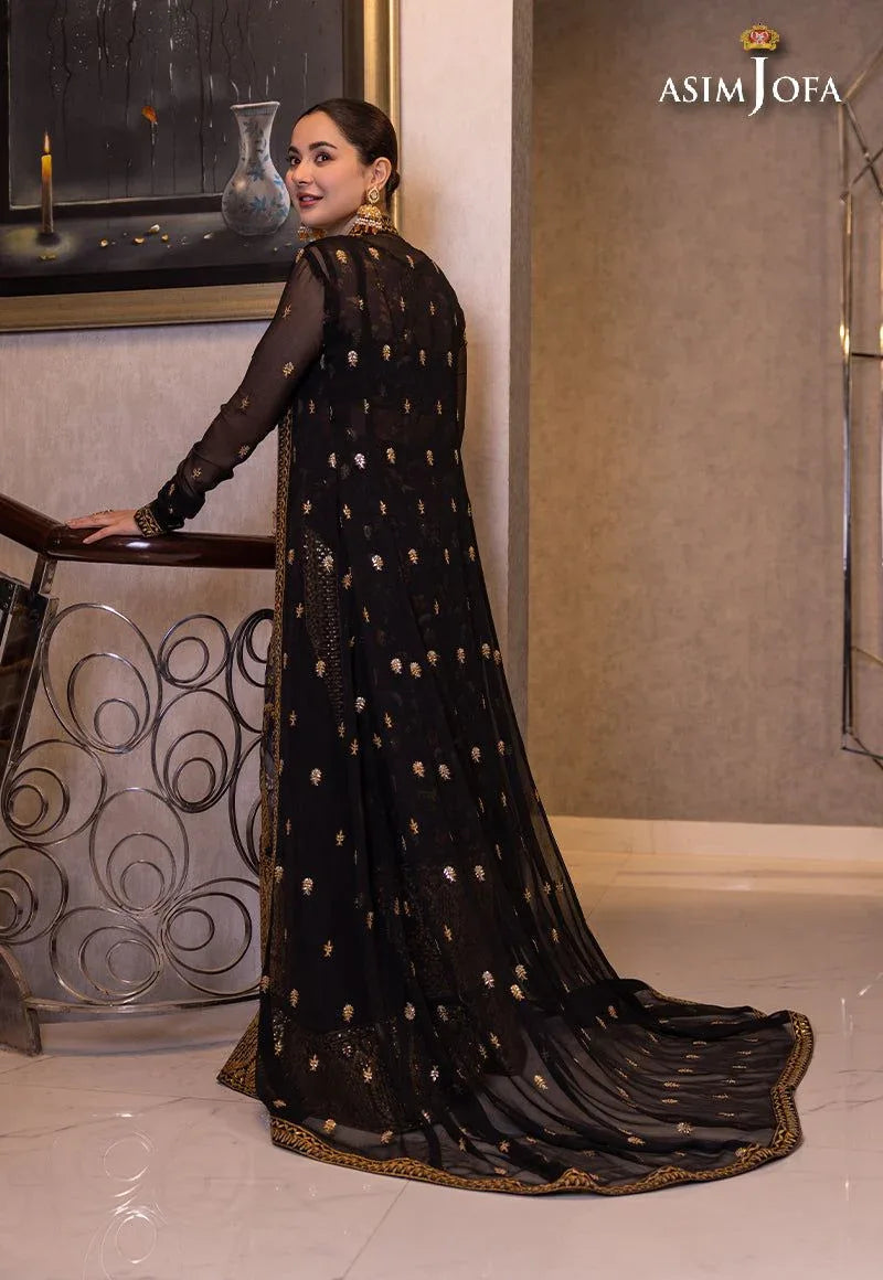 ASIM JOFA LUXUR PRET AJHJ-23 STITCHED - Aqsa Fabrics