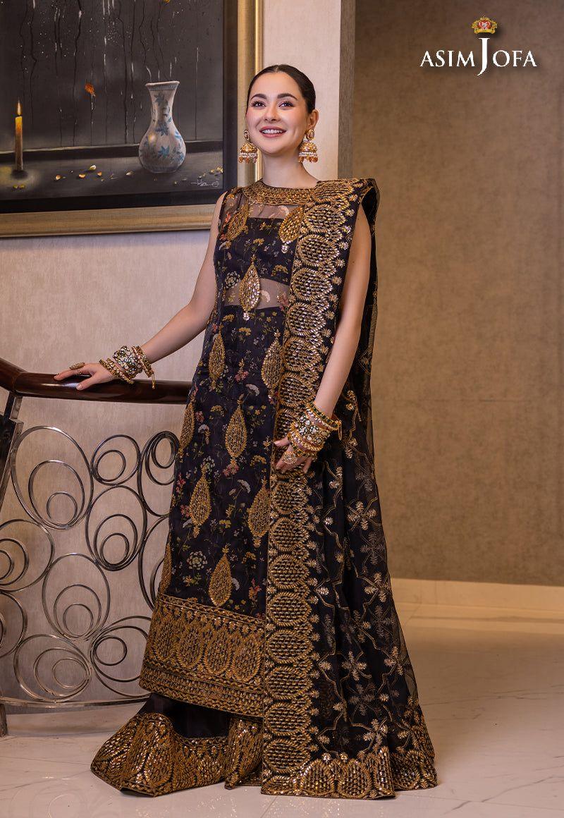 ASIM JOFA LUXUR PRET AJHJ-23 STITCHED - Aqsa Fabrics