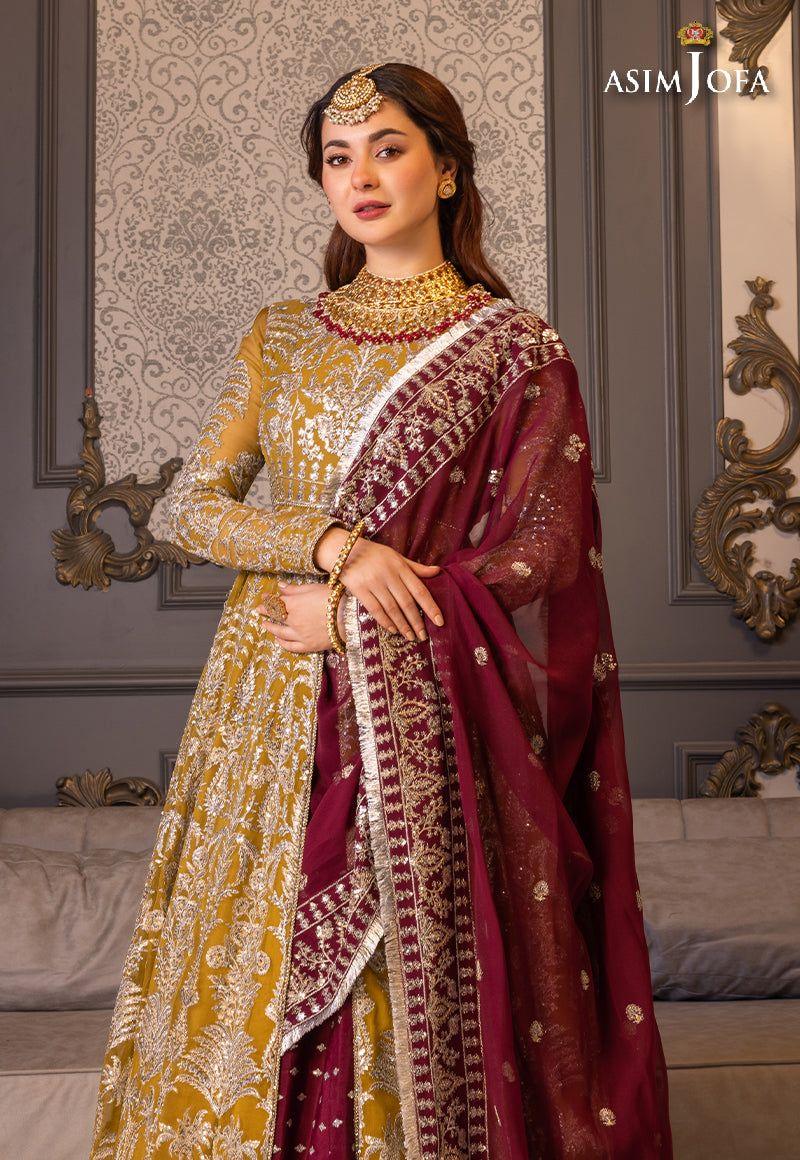 ASIM JOFA LUXUR PRET AJHJ-22 STITCHED - Aqsa Fabrics
